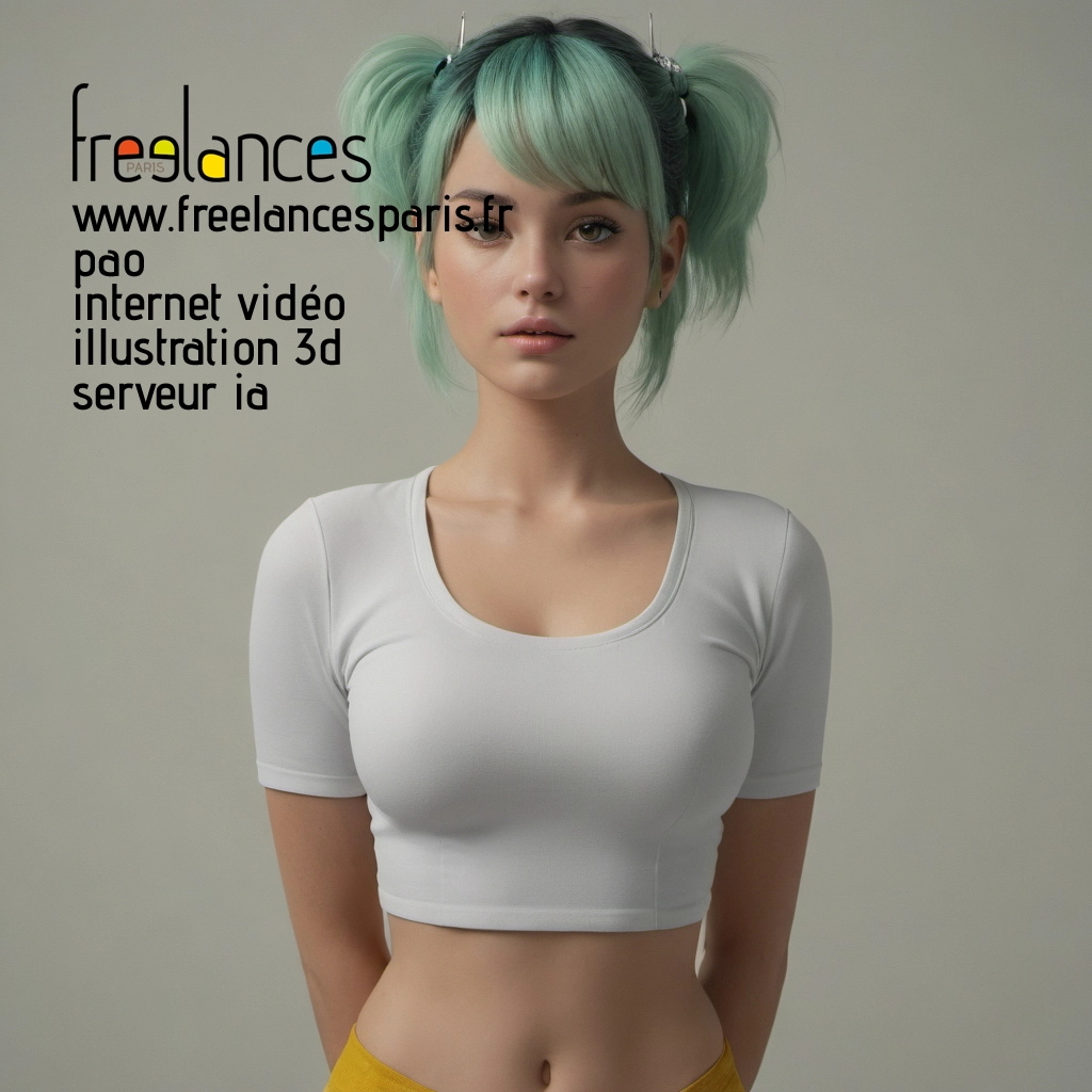 Pao mise en page internet vidéo illustration 3d serveur IA générative AI freelance paris studio de création magazines 8l6yspd0